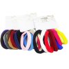 Hair Elastic Bands 8pc Asst Clrs-wholesale Hair Elastic Bands 8pc Asst Clrs-wholesale