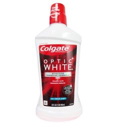Colgate Mouthwash Optic White 32oz Icy-wholesale