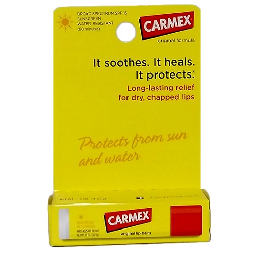 Carmex Lip Balm .15oz Original Medicated-wholesale Carmex Lip Balm .15oz Original Medicated-wholesale
