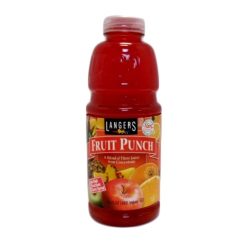 Langers 32oz Fruit Punch Juice-wholesale