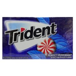 Trident Gum 14ct Singles Perfect Pepperm-wholesale