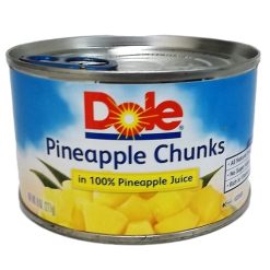 Dole Pineapple Chunks In Juice 8oz-wholesale