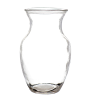 Vase Glass Ginger 8in Clear-wholesale Vase Glass Ginger 8in Clear-wholesale