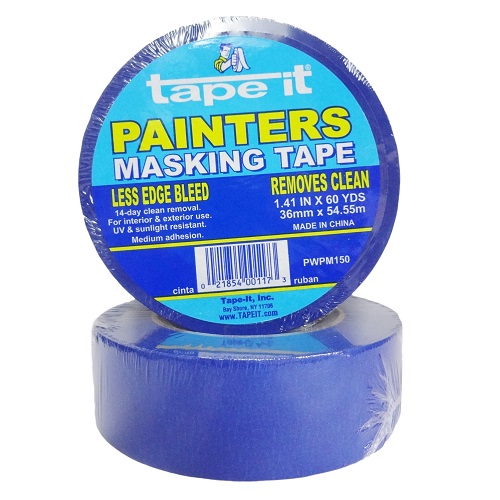 Painters Masking Tape 1.41X60yrds Blue-wholesale Painters Masking Tape 1.41X60yrds Blue-wholesale