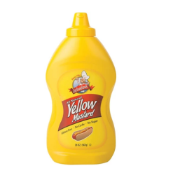 Woebers Yellow Mustard 20oz-wholesale