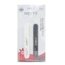 Adoro Nail File 4in 10ct Black & White-wholesale