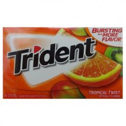 Trident Gum 14ct Tropical Twist Flvr