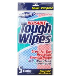 P.H Reusable Tough Wipes 5pc Cloths-wholesale