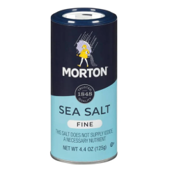 Morton Sea Salt Fine 4.4oz Shaker-wholesale