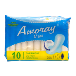 Amoray Maxi Pads 10ct Overnight-wholesale