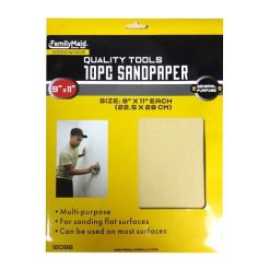 Sandpaper Sheets 10pc 9 X 11in-wholesale