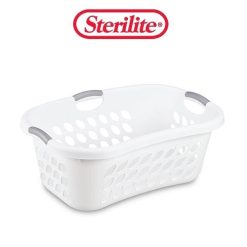 Sterilite Laundry Basket 1.25 Bushell Wh-wholesale