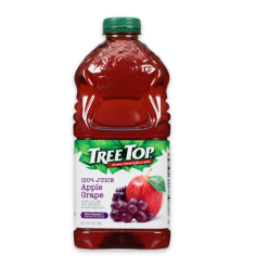 Tree Top Apple Grape Juice 64oz 100%-wholesale