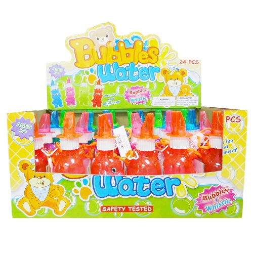 Toy Bubbles Bear W-Whistle Asst Clrs-wholesale