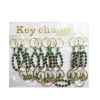 Keychain Green San Judas-wholesale