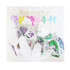 Key Chain Shoe Asst Clrs-wholesale