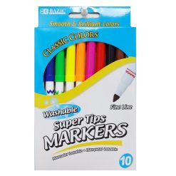 Markers Washable 10ct-wholesale
