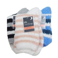 Womens Cozy Socks Asst Clrs 1 Pair-wholesale