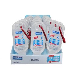 Lucky Hand Sanitizer 1.8oz W-Clip-wholesale
