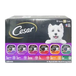 Cesar Dog Food 3.5oz 6 Asst Flavors-wholesale