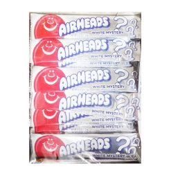 Airheads Chewy Candy 0.55 White Mystery-wholesale