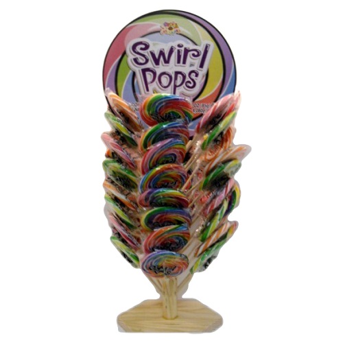 Swirl Pop 3oz On Wooden Tree-wholesale Swirl Pop 3oz On Wooden Tree-wholesale