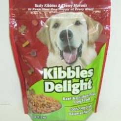 FT Kibbles Delight Dog Food 17oz