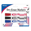 Dry Erase Markers 3pk Asst Clrs-wholesale