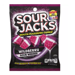 Sour Jacks Sour Candy Wildberry 5oz P-wholesale