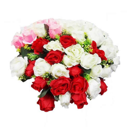 Rose Bouquet 24 Head Asst Clrs-wholesale Rose Bouquet 24 Head Asst Clrs-wholesale