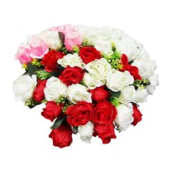 Rose Bouquet 24 Head Asst Clrs-wholesale