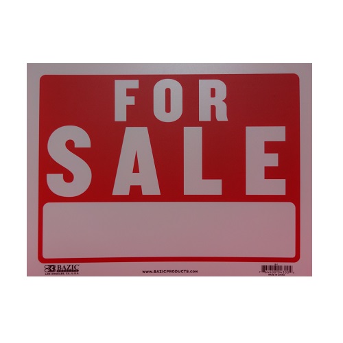 Sign FOR SALE 9 X 12in-wholesale Sign FOR SALE 9 X 12in-wholesale