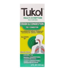 Tukol Multi-Sympt Cold Medicine 4oz Adul-wholesale