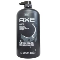 Axe Body Wash 1 Ltrs 3 In 1 Black-wholesale