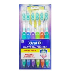 Oral-B Toothbrush 6pk Bacteria Fighter-wholesale
