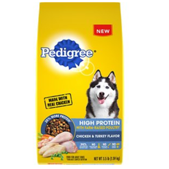 ***Pedigree 3.5 Lbs Chicken&Turkey Bag-wholesale