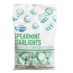 Arcor Spearmint Starlights Hard 8oz-wholesale