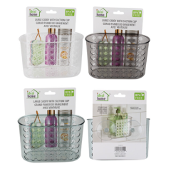 Shower Caddy W-Suction Cup Lg-wholesale