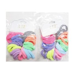 Hair Elastic Bands 30ct Small Asst  Clrs-wholesale