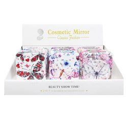 Compact Mirror Square Butterfly Design-wholesale