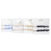 Hair Metal Snaps Gold W-Stones-wholesale Hair Metal Snaps Gold W-Stones-wholesale