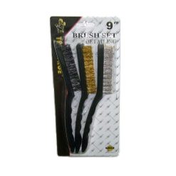 Wire Brush Set 3pc 9in-wholesale