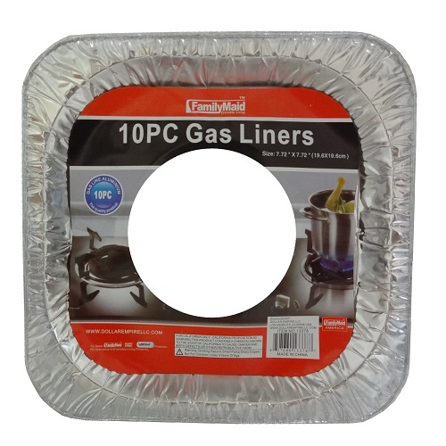 Gas Liners 10pc Square Aluminum-wholesale