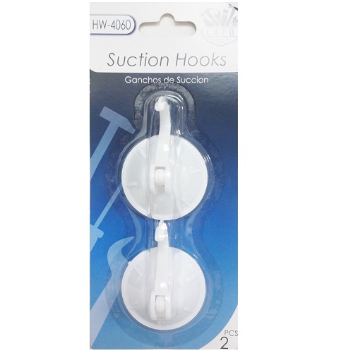 Suction Hooks 2pk-wholesale