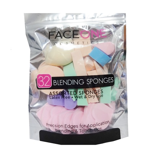 Make-Up Sponge 32pk Asst-wholesale Make-Up Sponge 32pk Asst-wholesale