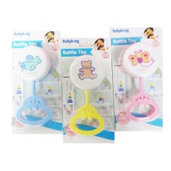 Baby Rattle Asst Clrs-wholesale