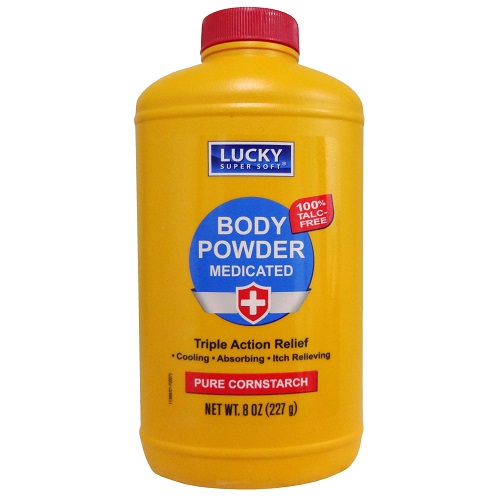 Lucky Body Powder Medicated 8oz-wholesale