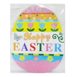 Easter Egg Door Decor 12in Asst-wholesale