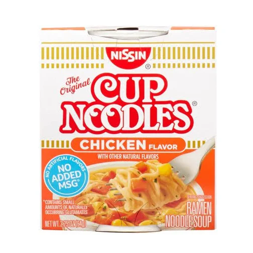 Nissin Cup Noodles 2.5oz Chicken-wholesale