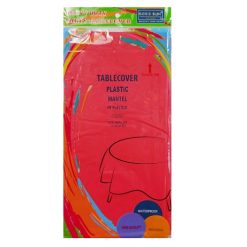 Table Cover Round 84in Red PEVA-wholesale